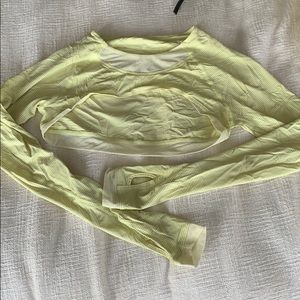 LULULEMON open front top